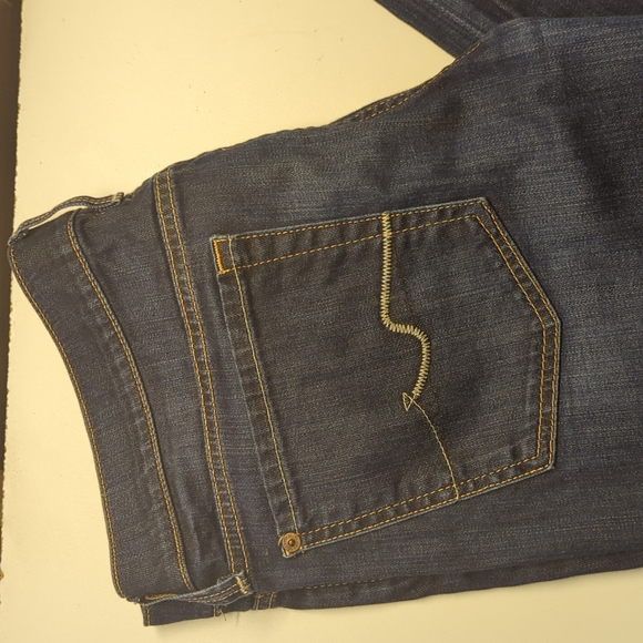 7 For All Mankind, straight leg, blue jeans, 31 - Picture 7 of 9